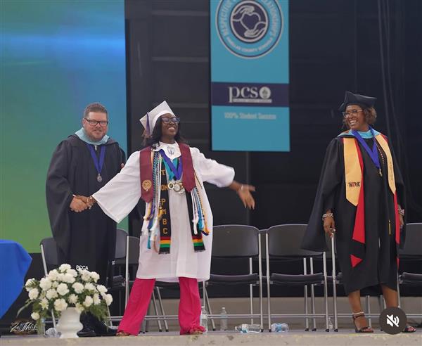 PCCA students were well represented with high honors at the Gibbs High School Graduation Ceremony